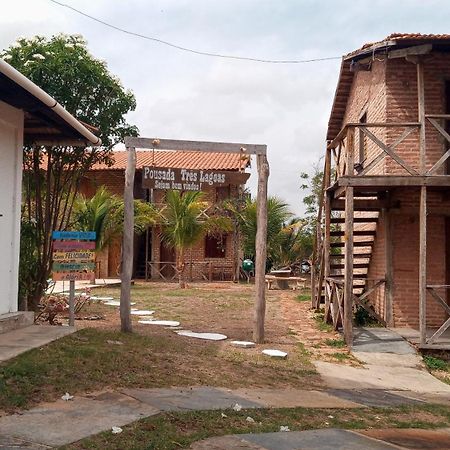 Camping E Pousada Tres Lagoas Hotel Luís Correia Eksteriør billede
