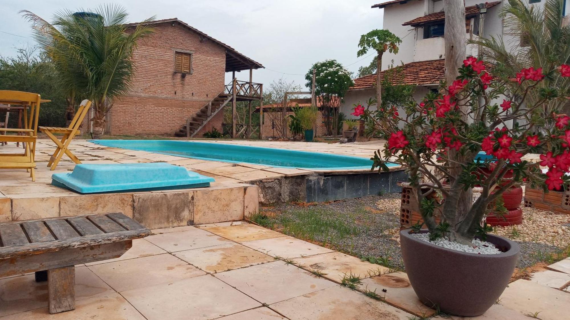 Camping E Pousada Tres Lagoas Hotel Luís Correia Eksteriør billede