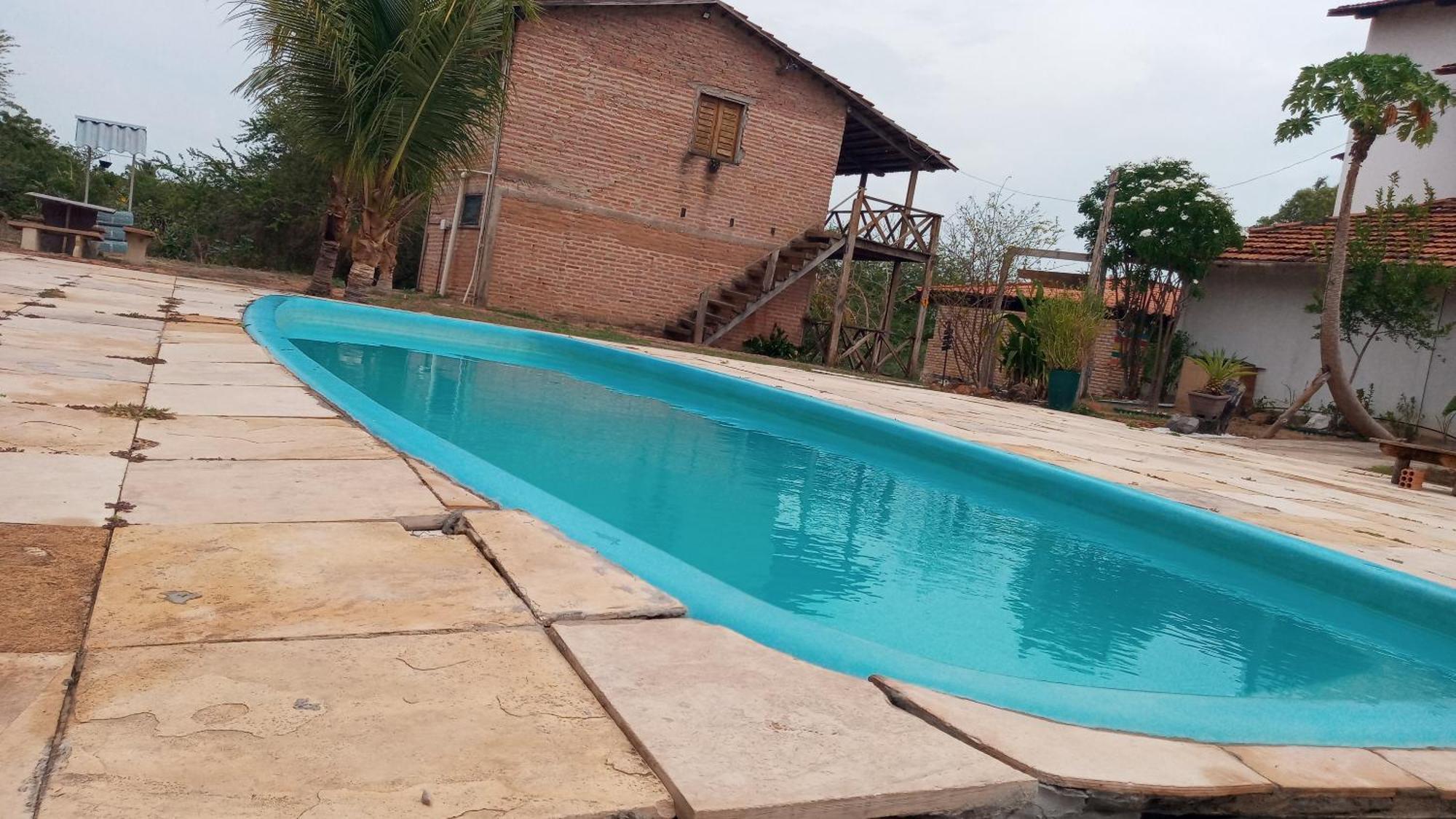 Camping E Pousada Tres Lagoas Hotel Luís Correia Eksteriør billede